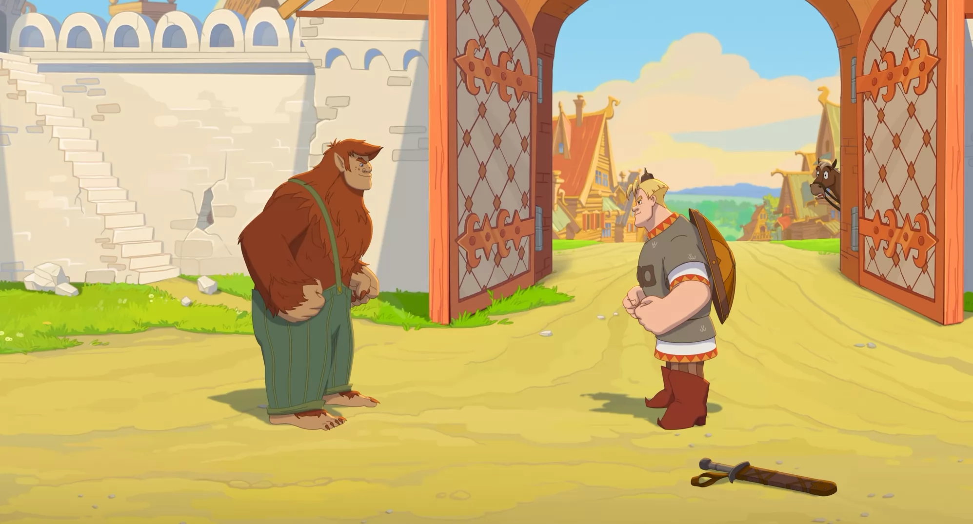 Фильм Три богатыря и свет клином (2025). Кадр N268175