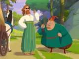 Превью кадра #268181 к мультфильму "Три богатыря и свет клином" (2025)