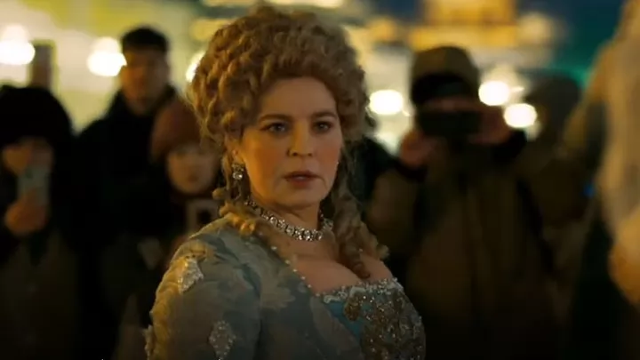 Ирина Пегова в трейлере фильма "Шальная императрица"