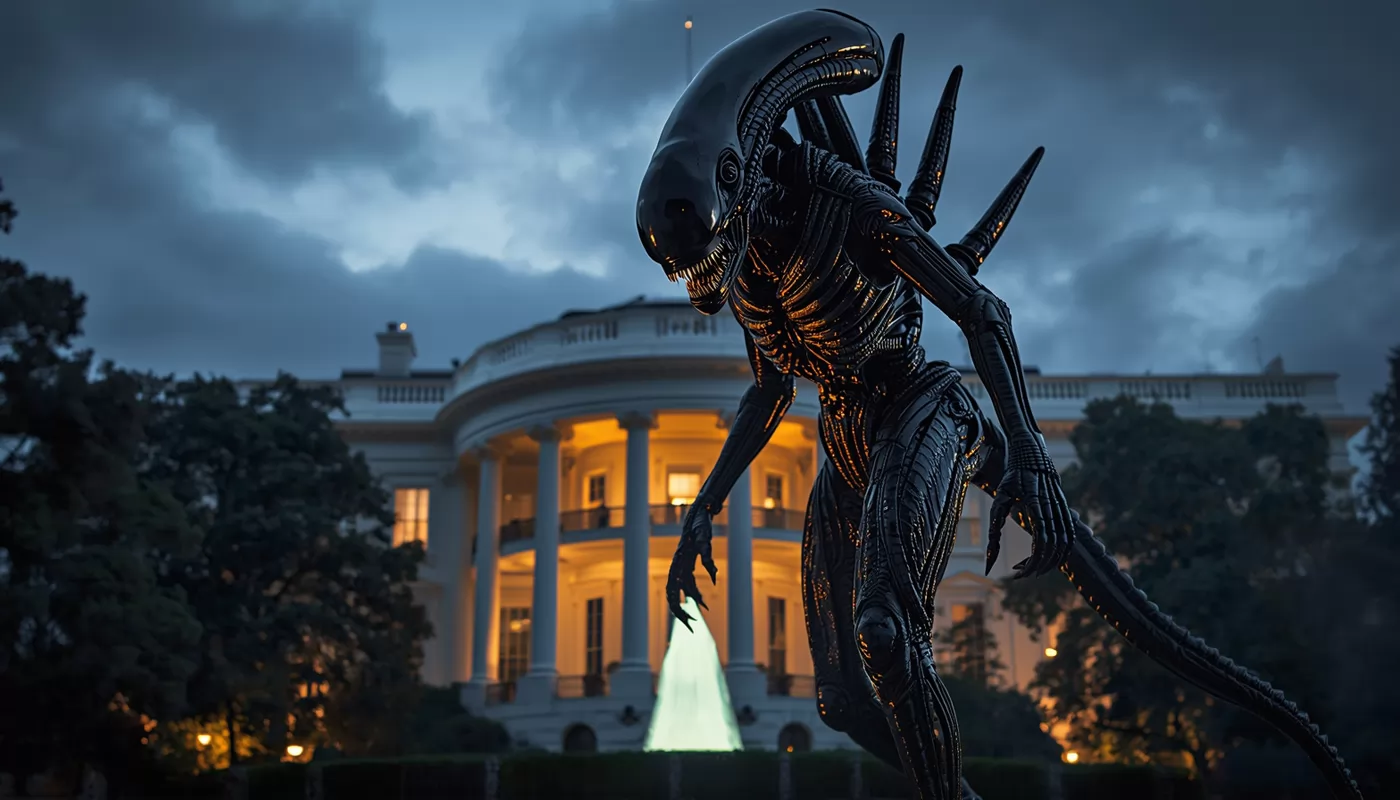 Белый дом зарегистрировал домен Чужой