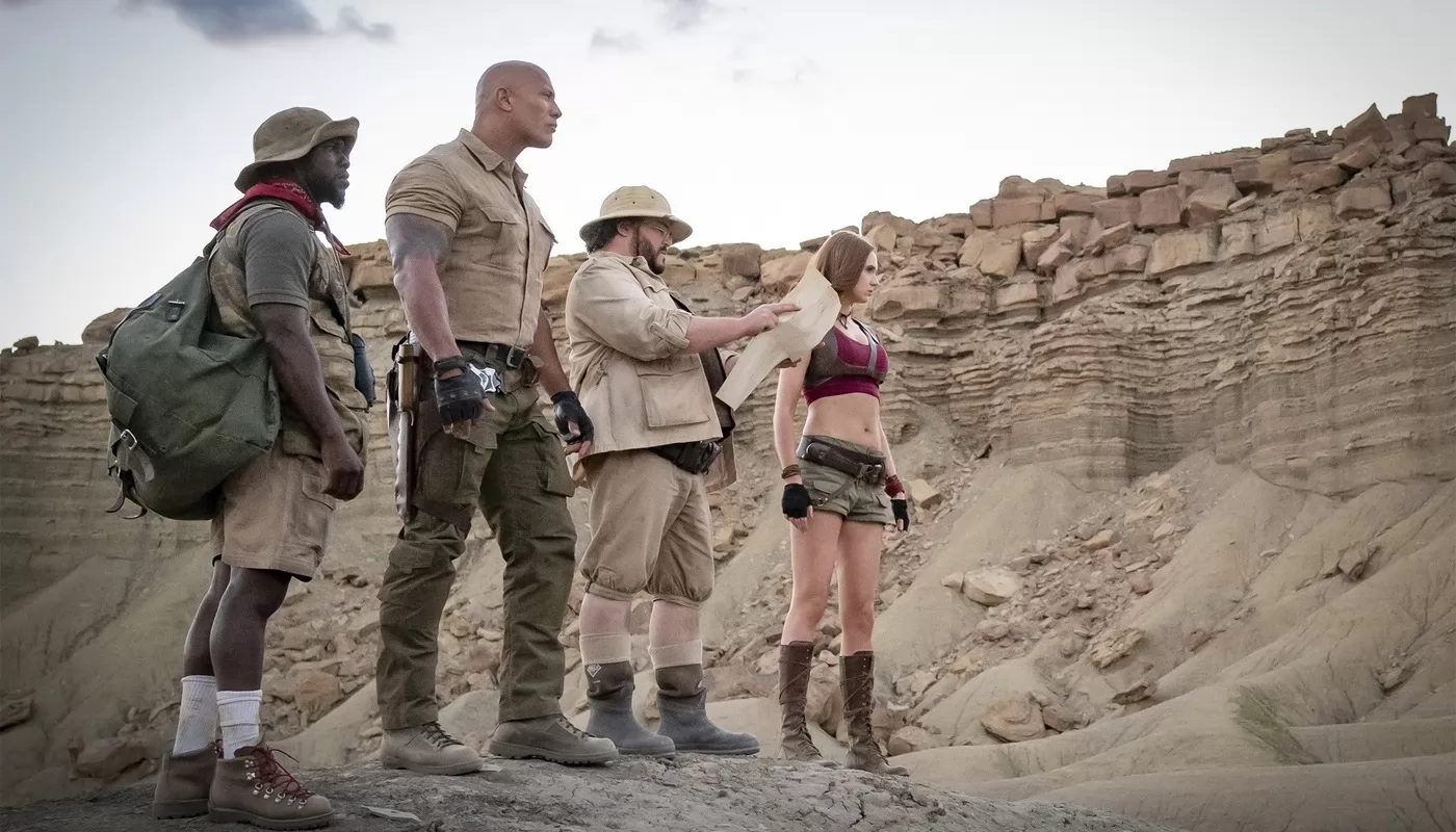 Объявлено официальное название фильма Джуманджи 3