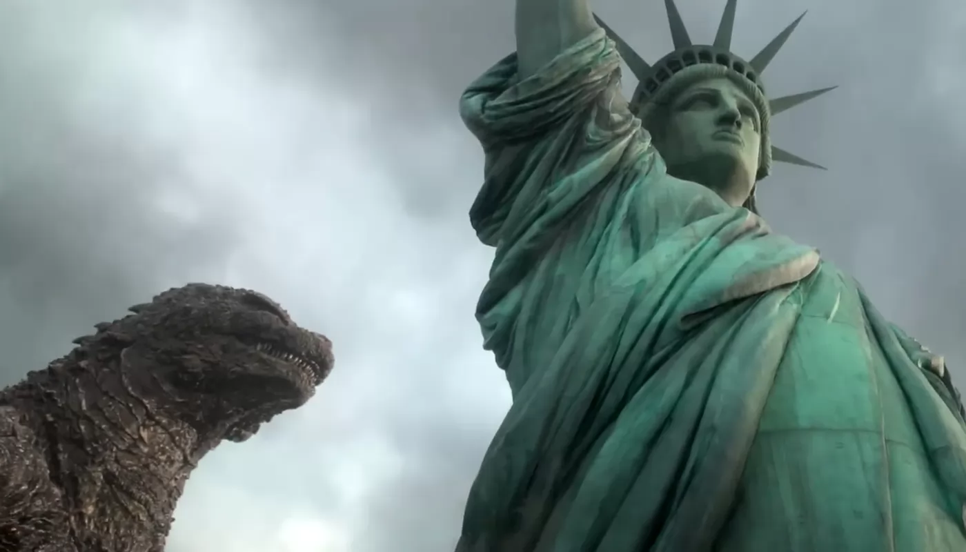 Годзилла атакует Нью-Йорк в трейлере Годзилла: Минус ноль