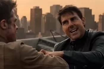 Видео схватки Тома Круза и Брэда Питта вызвало панику