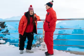 Стартовали съемки комедийного сериала "Горнолыжка"