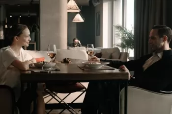 Игорь Верник и Екатерина Вилкова снимаются в сериале "На своей волне"