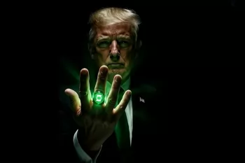 Дональд Трамп предстал в образе Зеленого Фонаря