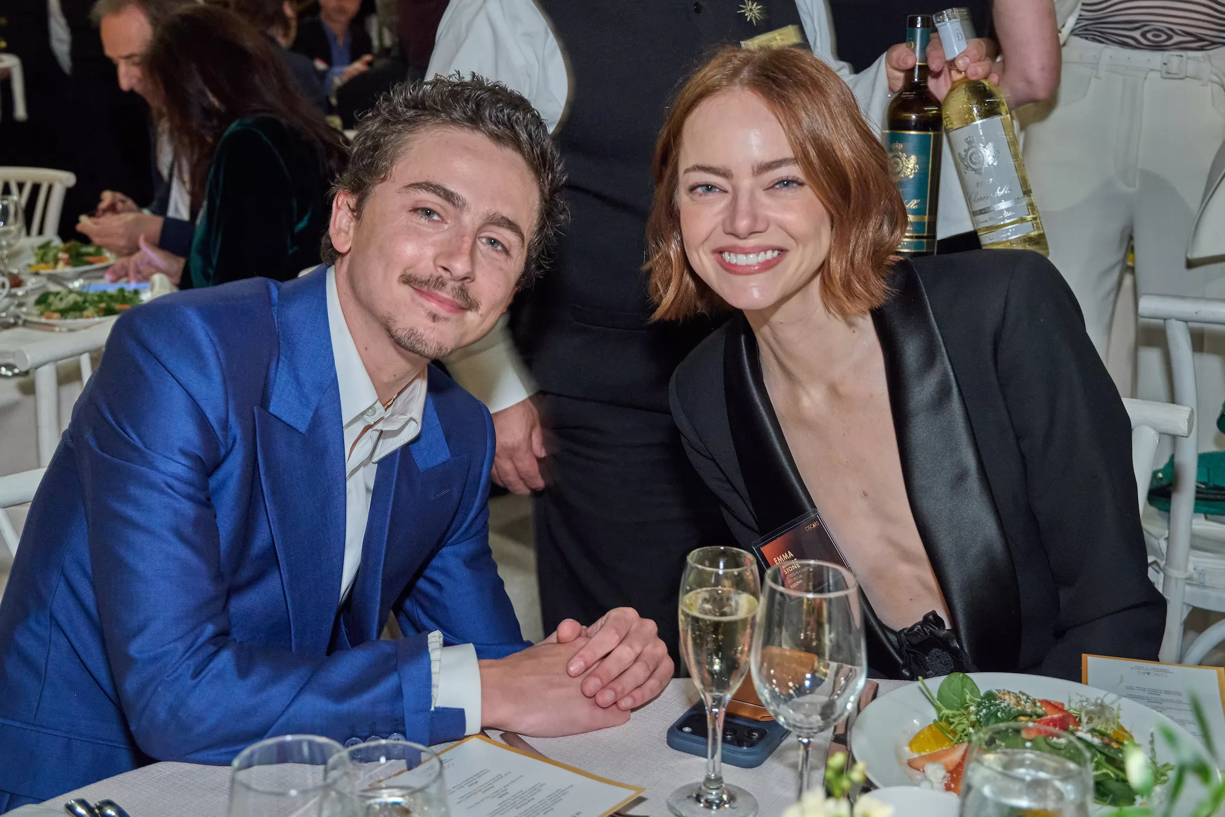 Тимоти Шаламе и Эмма Стоун