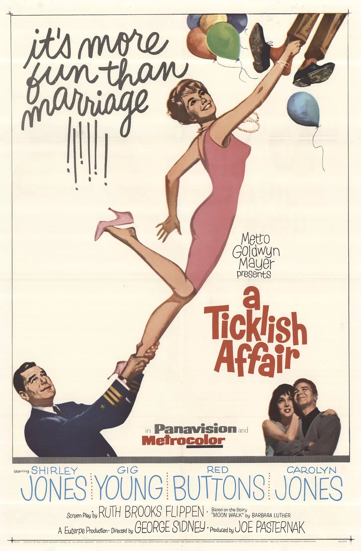 Щекотливое дело / A Ticklish Affair (1963) отзывы. Рецензии. Новости кино. Актеры фильма Щекотливое дело. Отзывы о фильме Щекотливое дело