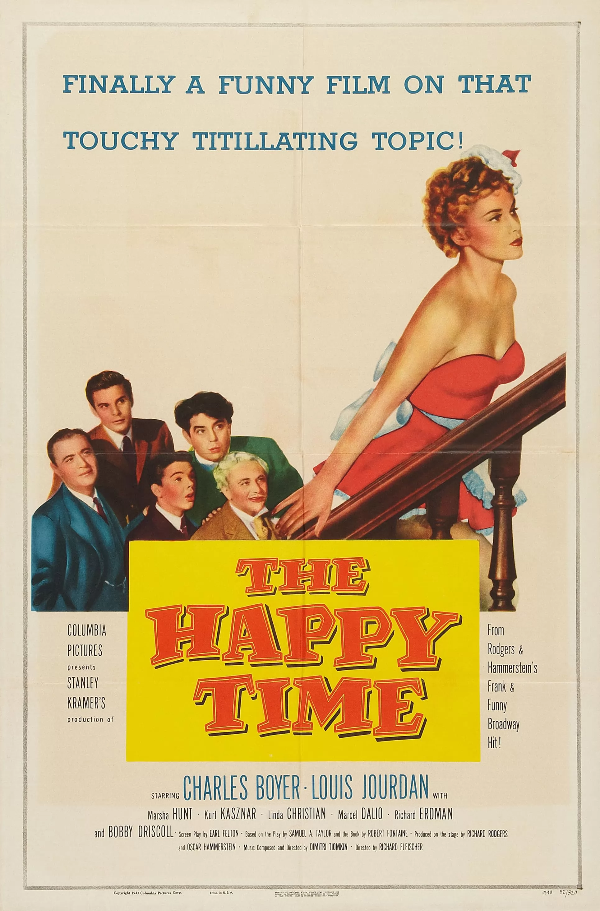 Счастливые времена / The Happy Time (1952) отзывы. Рецензии. Новости кино. Актеры фильма Счастливые времена. Отзывы о фильме Счастливые времена