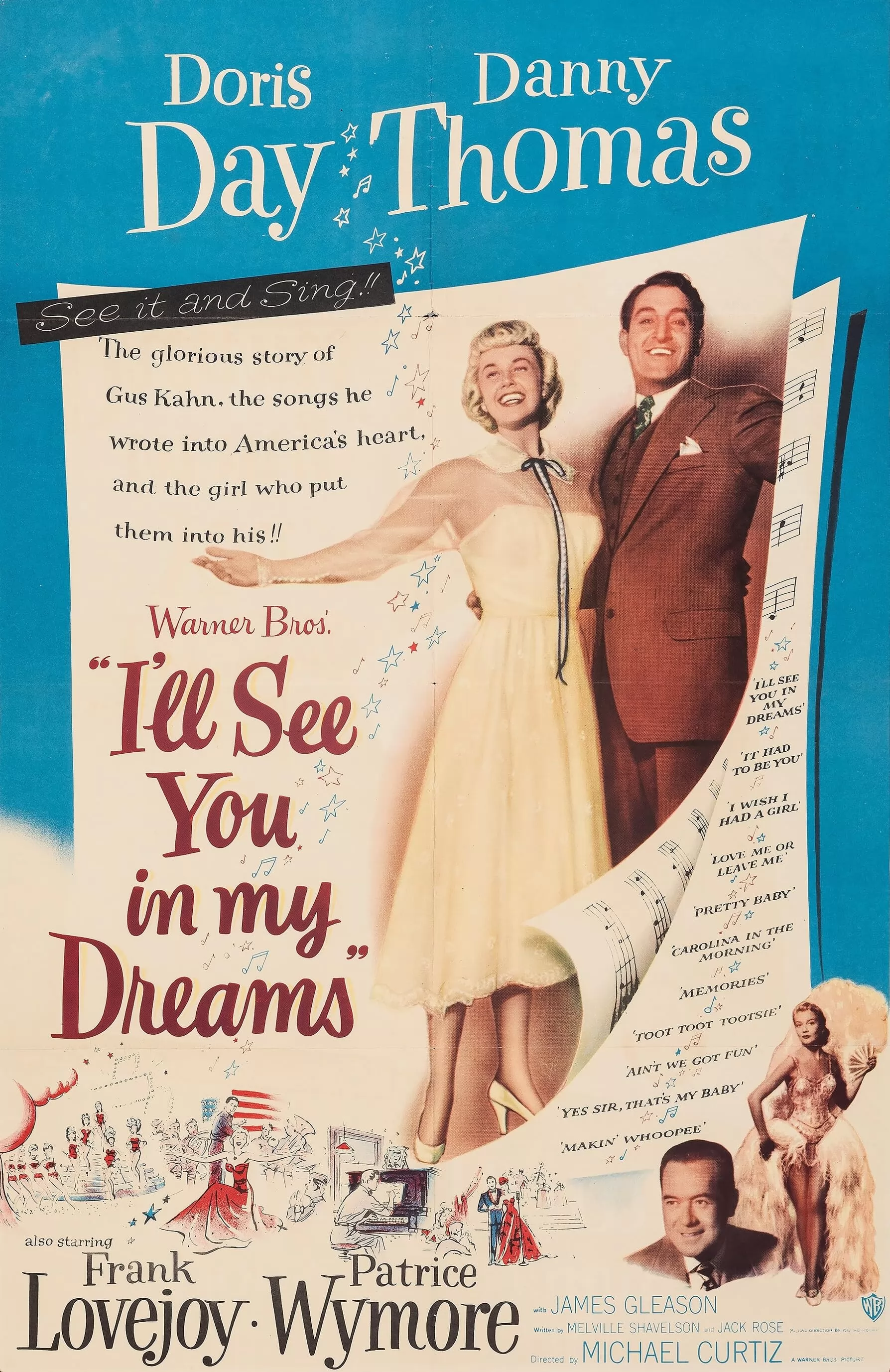 Я увижу тебя в моих снах / I`ll See You in My Dreams (1951) отзывы. Рецензии. Новости кино. Актеры фильма Я увижу тебя в моих снах. Отзывы о фильме Я увижу тебя в моих снах