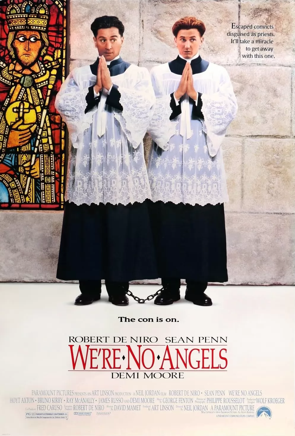 Мы не ангелы / We`re No Angels (1989) отзывы. Рецензии. Новости кино. Актеры фильма Мы не ангелы. Отзывы о фильме Мы не ангелы