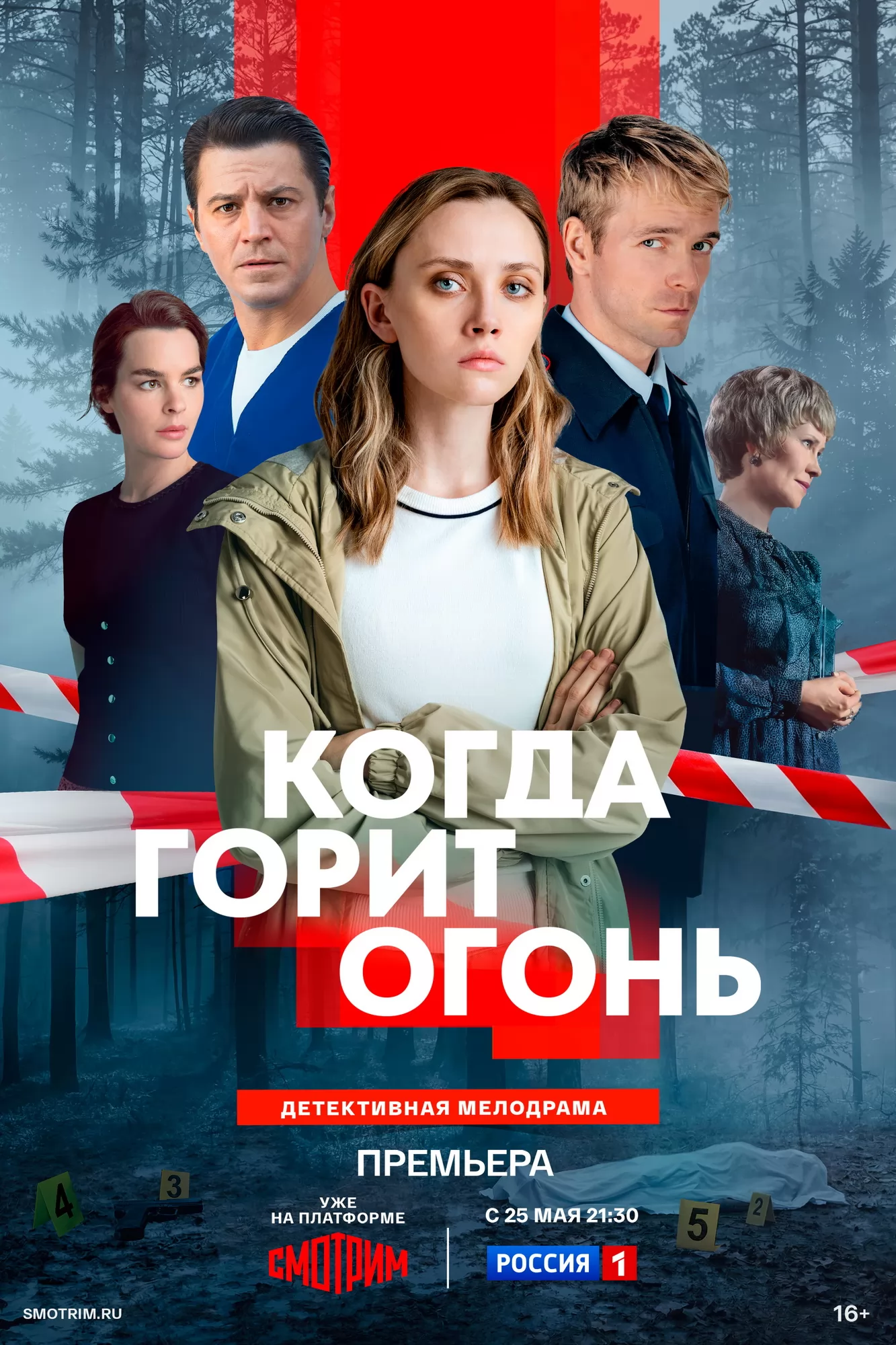 Когда горит огонь: постер N273664
