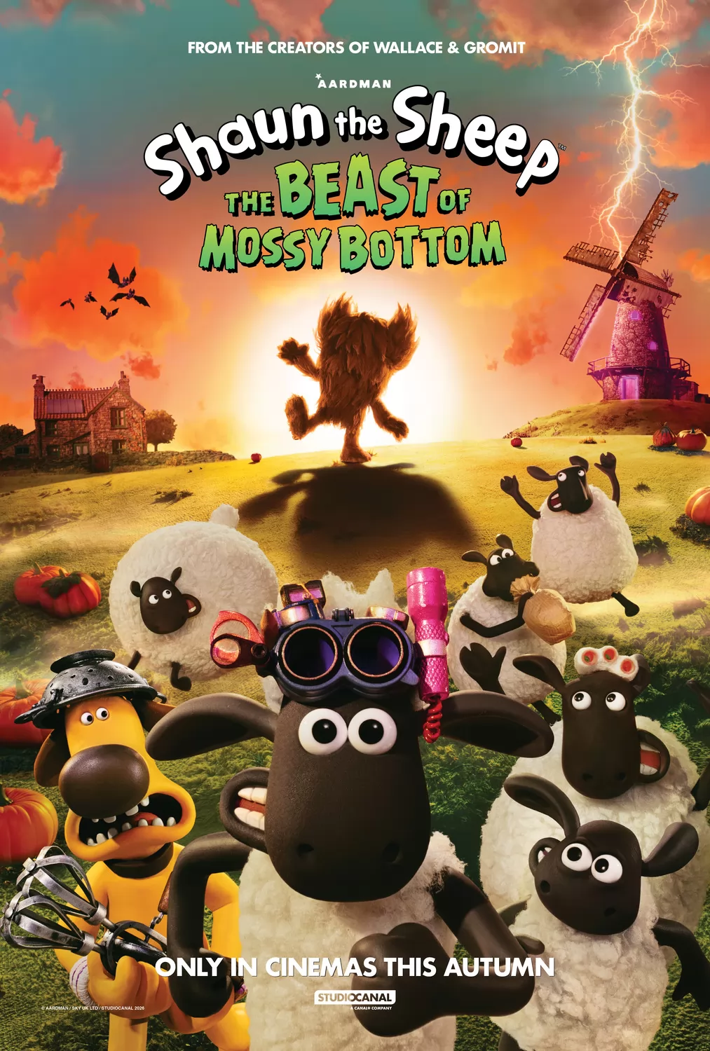 Барашек Шон: Чудовище Мосси-Боттом / Shaun the Sheep: The Beast of Mossy Bottom (2026) отзывы. Рецензии. Новости кино. Актеры фильма Барашек Шон: Чудовище Мосси-Боттом. Отзывы о фильме Барашек Шон: Чудовище Мосси-Боттом