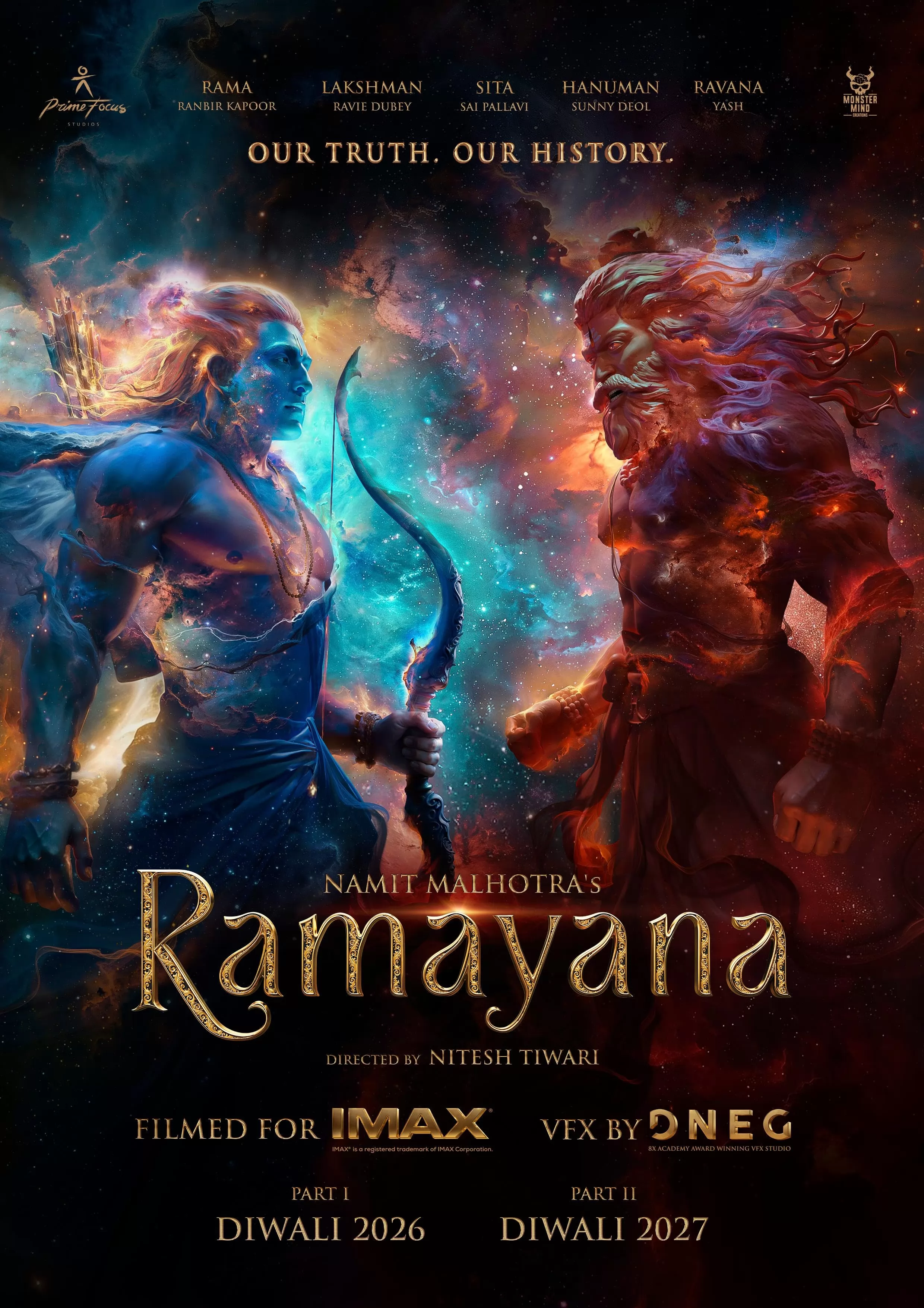 Рамаяна: Часть первая / Ramayana Part 1 (2026) отзывы. Рецензии. Новости кино. Актеры фильма Рамаяна: Часть первая. Отзывы о фильме Рамаяна: Часть первая