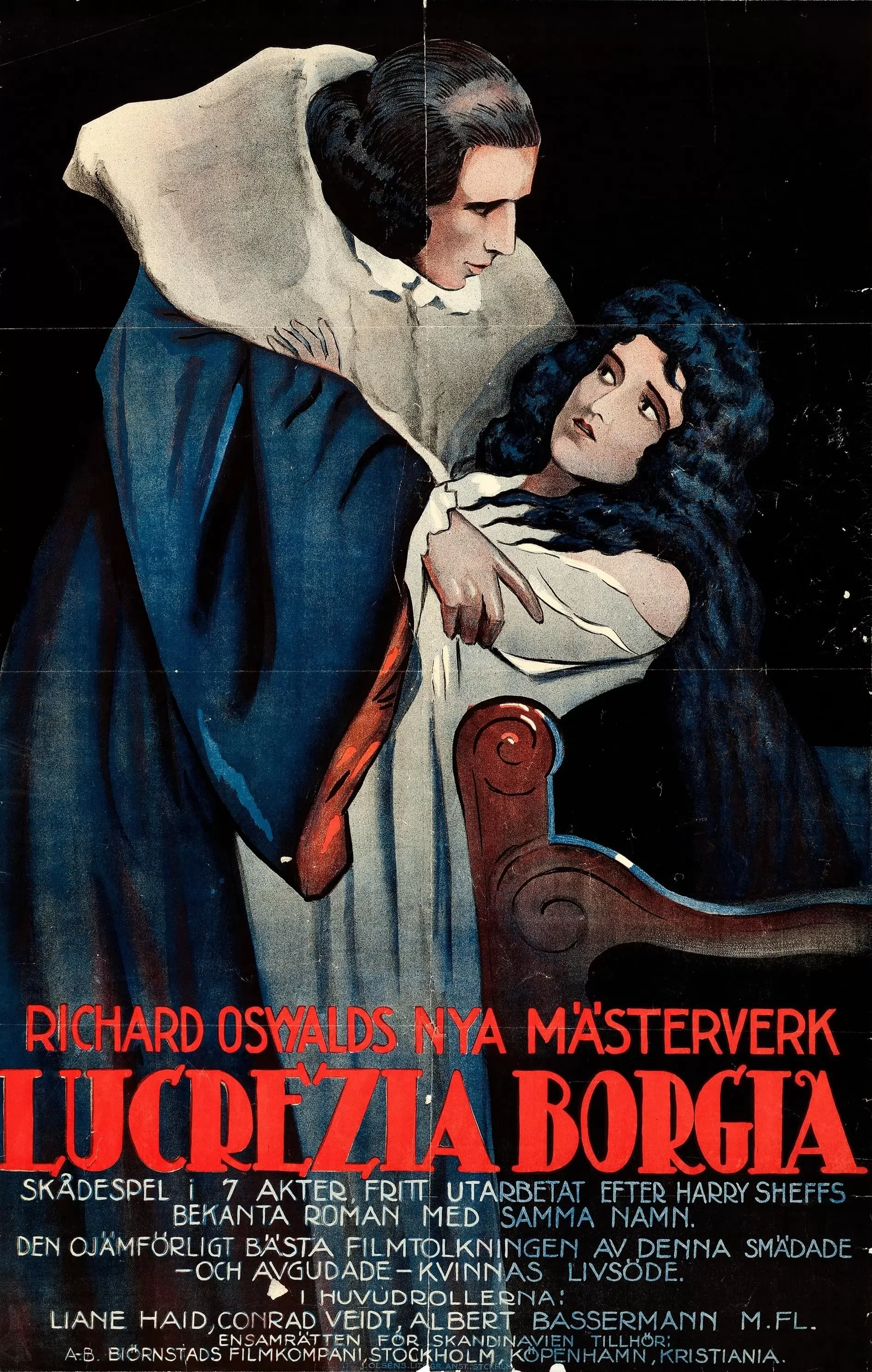 Лукреция Борджиа / Lucrezia Borgia (1922) отзывы. Рецензии. Новости кино. Актеры фильма Лукреция Борджиа. Отзывы о фильме Лукреция Борджиа