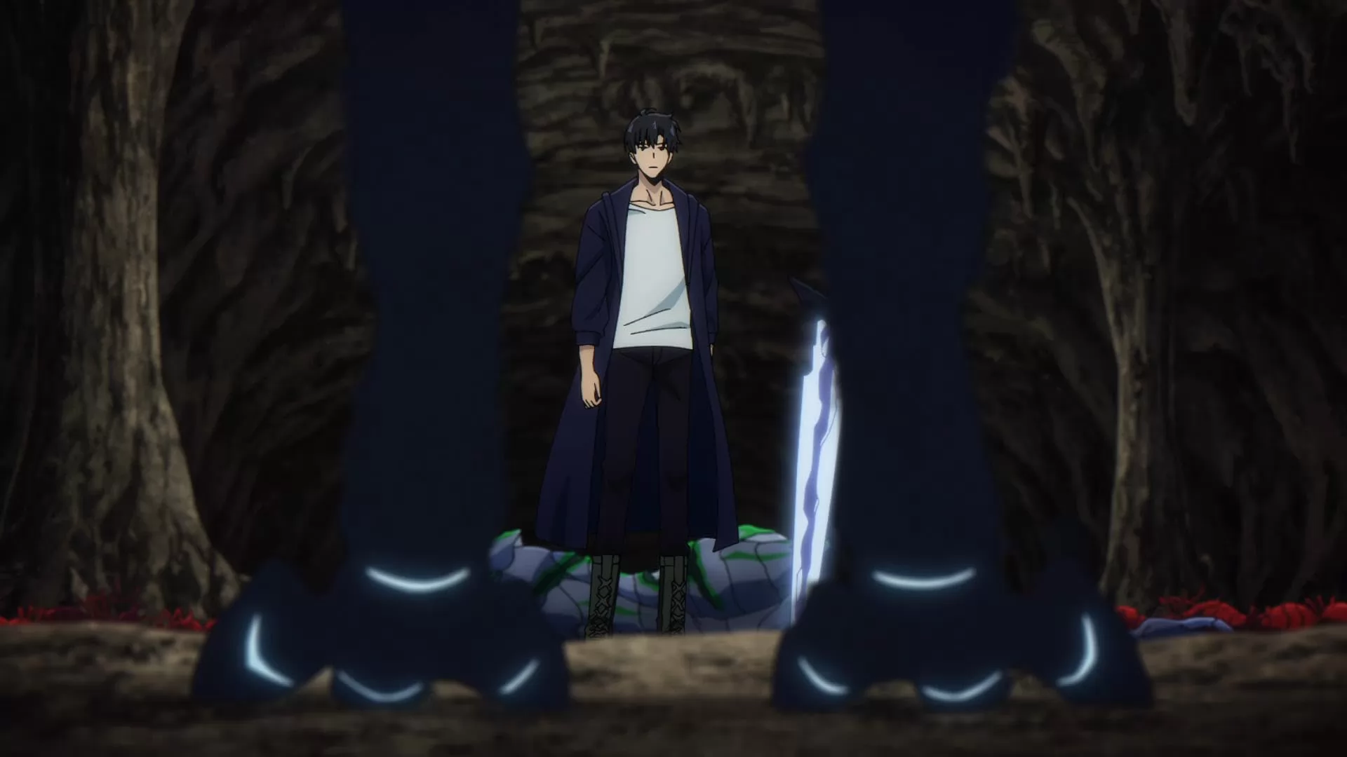 Сериал Поднятие уровня в одиночку (2024-2026). Кадр N270735