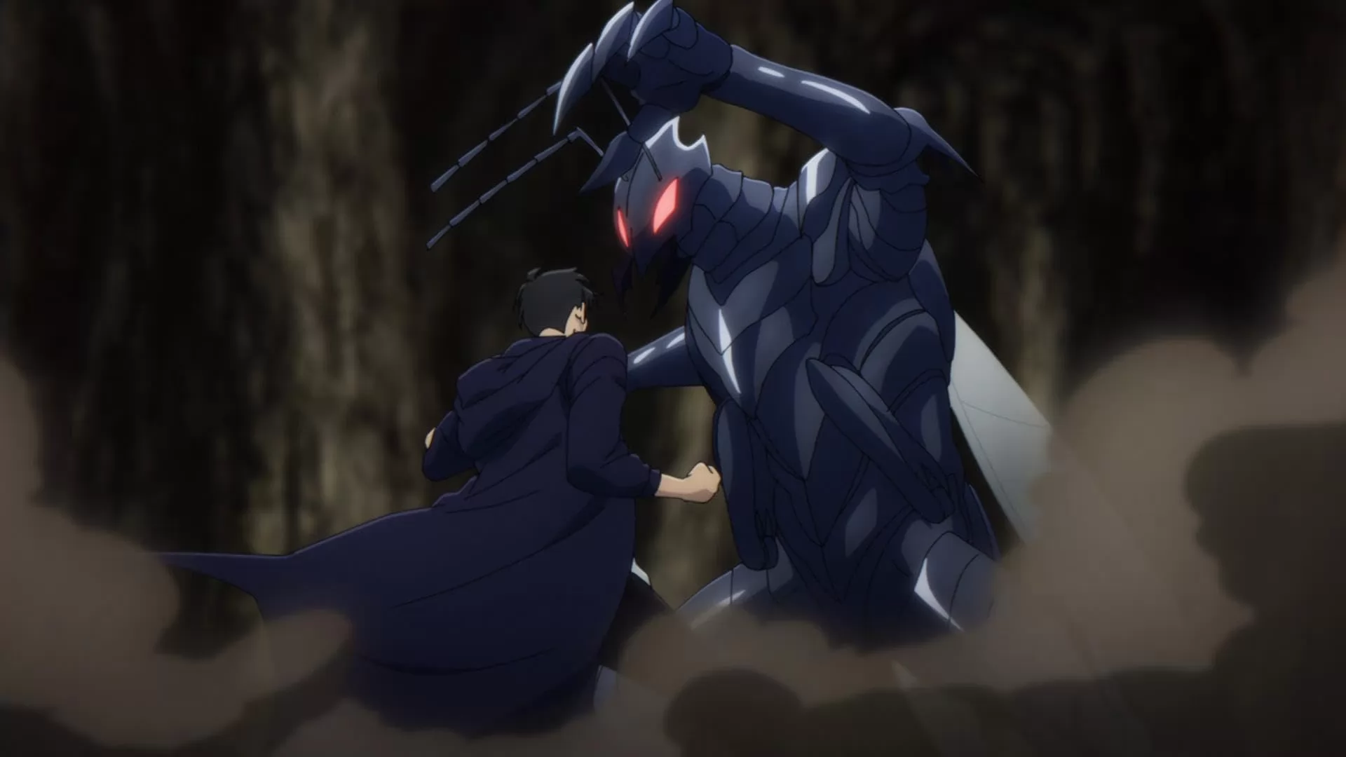 Сериал Поднятие уровня в одиночку (2024-2026). Кадр N270736