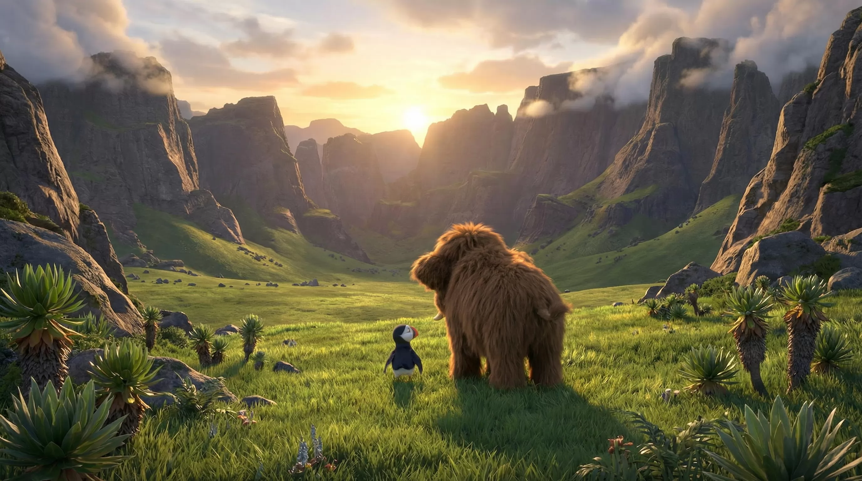 Фильм Приключения мамонтенка. В поисках мамы (2026). Кадр N271850