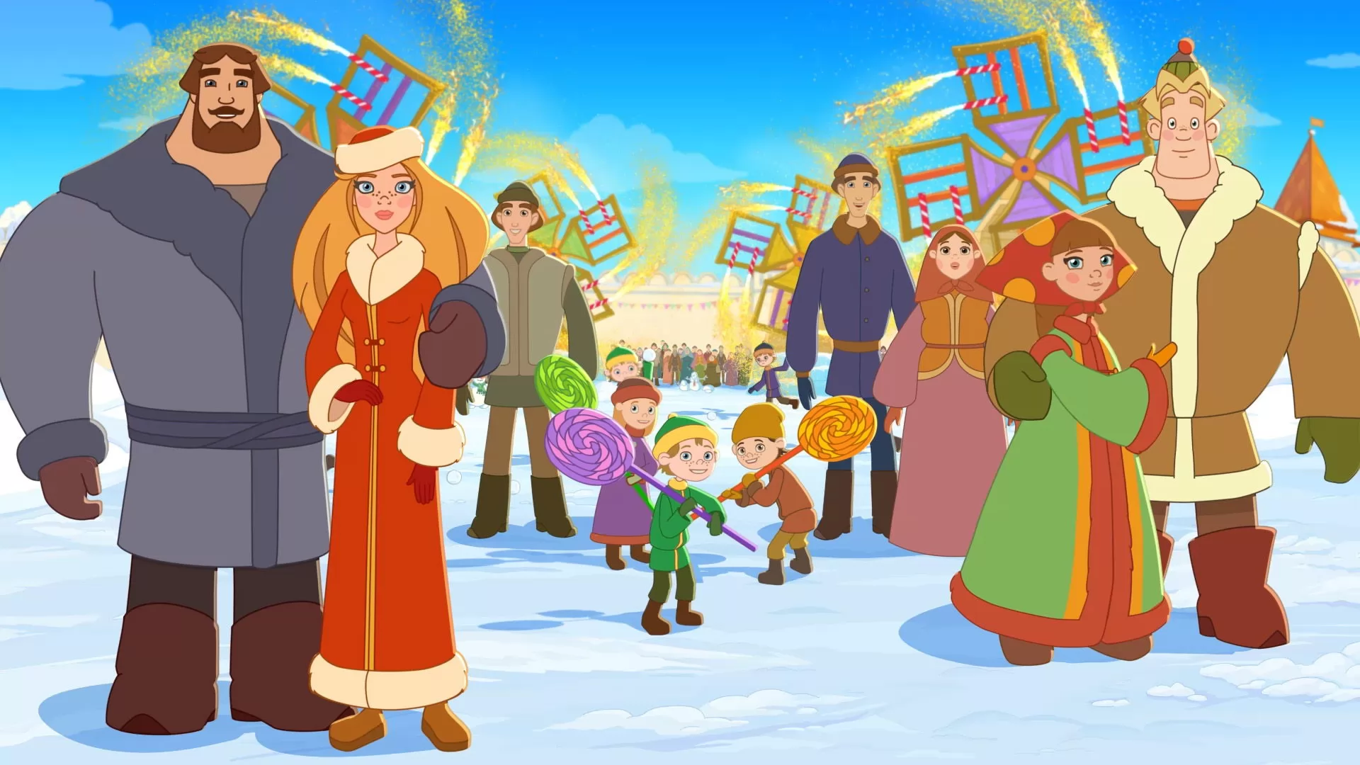 Фильм Три богатыря. Ни дня без подвига 3 (2026). Кадр N272020