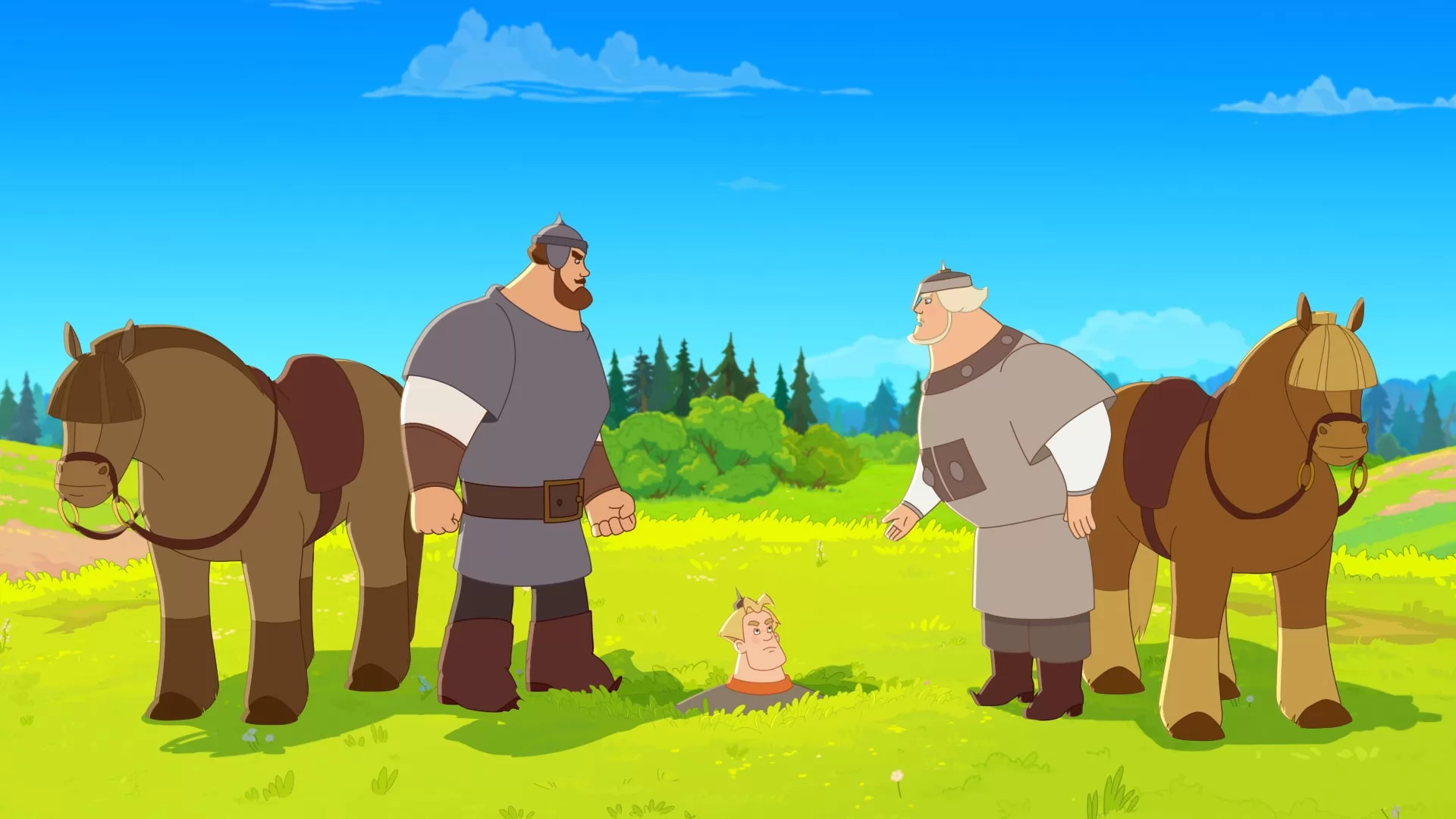 Фильм Три богатыря. Ни дня без подвига 3 (2026). Кадр N272023