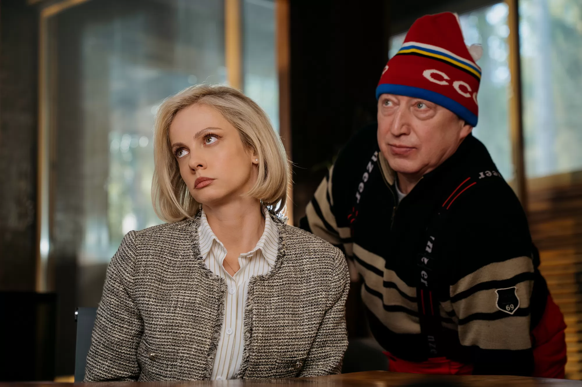 Сериал Горнолыжка (2026). Кадр N272678