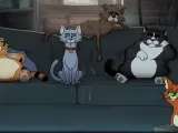 Превью кадра #274770 к мультфильму "Уличные коты" (2026)