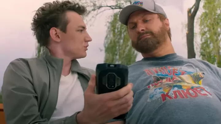 Валя Карнавал и Александр Зубарев в трейлере фильма "Скуф"