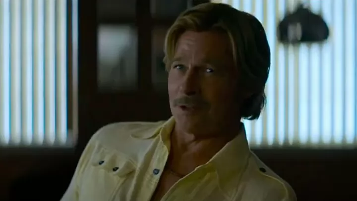 Брэд Питт в трейлере фильма "Приключения Клиффа Бута"