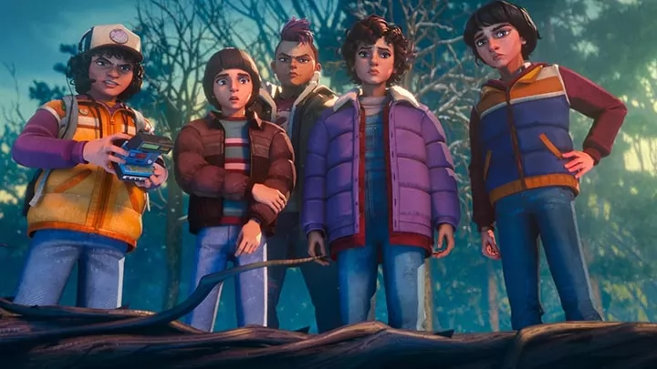 Второй трейлер анимационного сериала "Очень странные дела: Истории из 85-го"