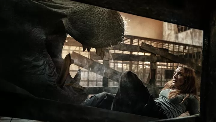 Бегемот атакует в дублированном трейлере фильма "Пасть"