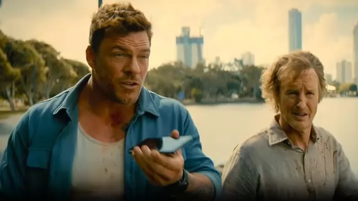 Алан Ричсон и Оуэн Уилсон в трейлере фильма "Курьер"