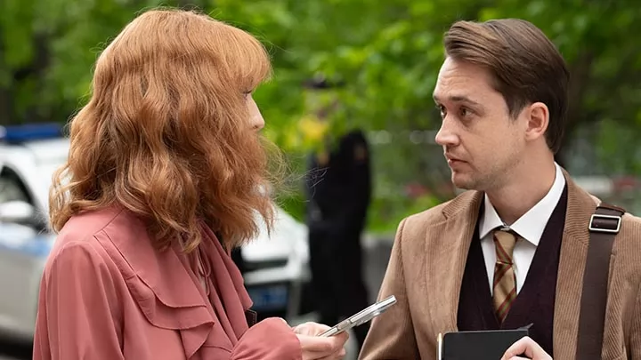 Екатерина Вилкова и Эльдар Калимулин в тизере сериала "Адвокаты"