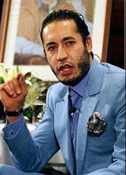Сын Муаммара Каддафи вложил деньги в Голливуд