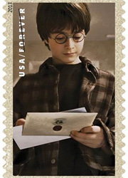 Почта США выпустит марки с Гарри Поттером