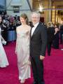 Стивен Спилберг с дочерью на церемонии "Оскар 2011"