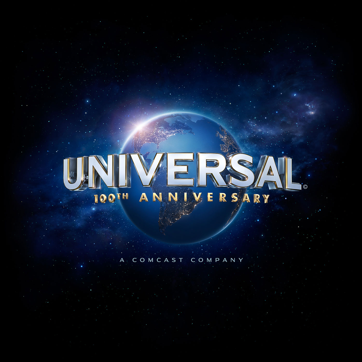 Юбилейный логотип кинокомпании Universal