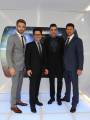 Chris Pine, J.J. Abrams, Zachary Quinto and Karl Urban