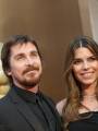Кристиан Бейл с супругой на церемонии "Оскар 2014"