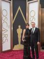 Альфонсо Куарон со спутницей на церемонии "Оскар 2014"