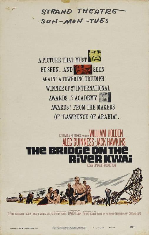 Мост через реку Квай / The Bridge on the River Kwai (1957) отзывы. Рецензии. Новости кино. Актеры фильма Мост через реку Квай. Отзывы о фильме Мост через реку Квай