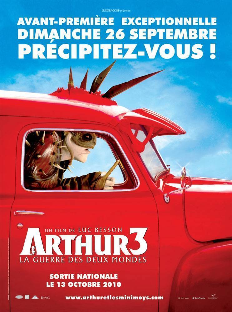 Артур и война двух миров / Arthur 3: la guerre des deux mondes (2010) отзывы. Рецензии. Новости кино. Актеры фильма Артур и война двух миров. Отзывы о фильме Артур и война двух миров