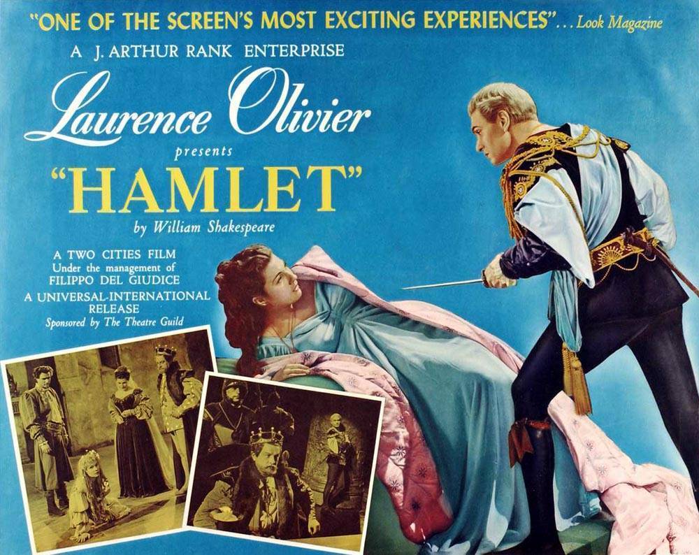 Постер N13278 к фильму Гамлет (1948)
