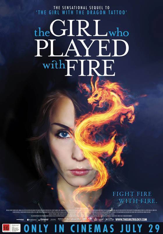 Девушка, которая играла с огнем: постер N13447