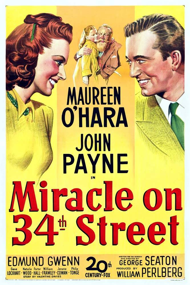 Чудо на 34-й улице / Miracle on 34th Street (1947) отзывы. Рецензии. Новости кино. Актеры фильма Чудо на 34-й улице. Отзывы о фильме Чудо на 34-й улице