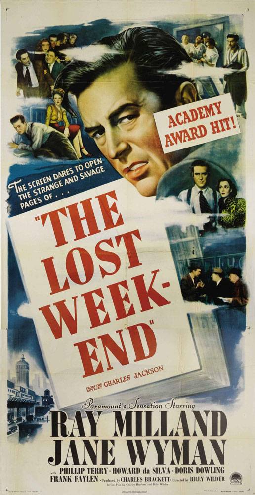 Потерянный уик-энд / The Lost Weekend (1945) отзывы. Рецензии. Новости кино. Актеры фильма Потерянный уик-энд. Отзывы о фильме Потерянный уик-энд