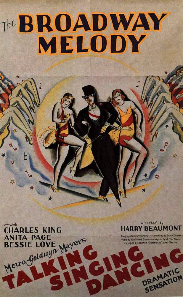 Постер N14021 к фильму Бродвейская мелодия 1929-го года (1929)