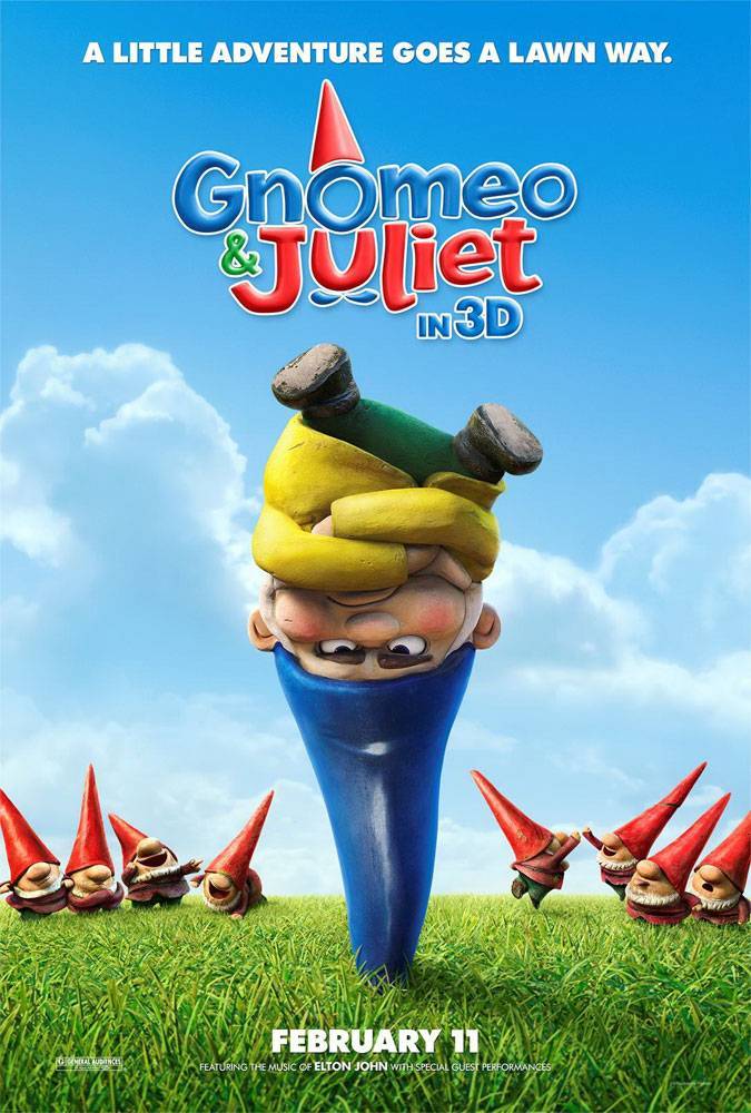 Гномео и Джульетта / Gnomeo & Juliet (2011) отзывы. Рецензии. Новости кино. Актеры фильма Гномео и Джульетта. Отзывы о фильме Гномео и Джульетта