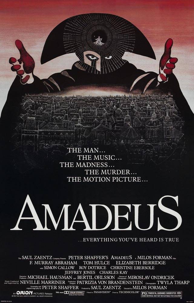 Амадей / Amadeus (1984) отзывы. Рецензии. Новости кино. Актеры фильма Амадей. Отзывы о фильме Амадей