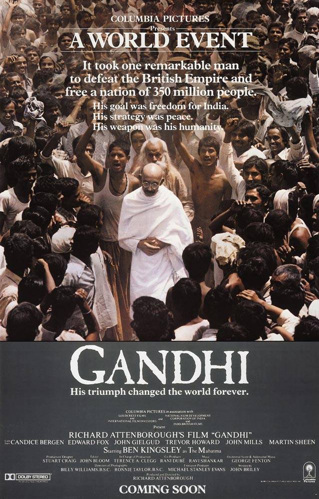 Ганди / Gandhi (1982) отзывы. Рецензии. Новости кино. Актеры фильма Ганди. Отзывы о фильме Ганди