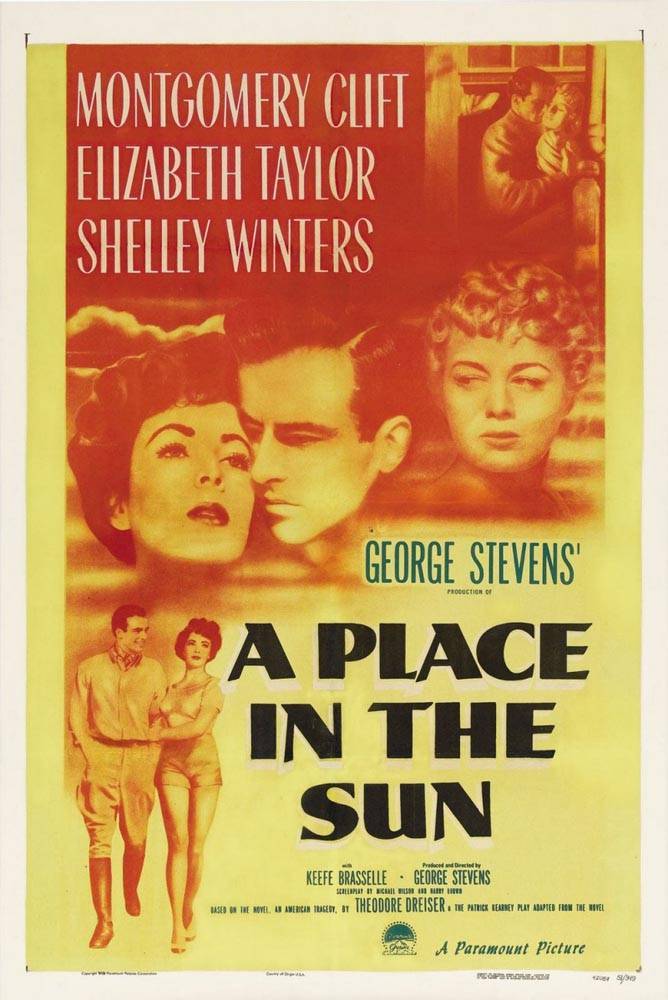 Место под солнцем / A Place in the Sun (1951) отзывы. Рецензии. Новости кино. Актеры фильма Место под солнцем. Отзывы о фильме Место под солнцем